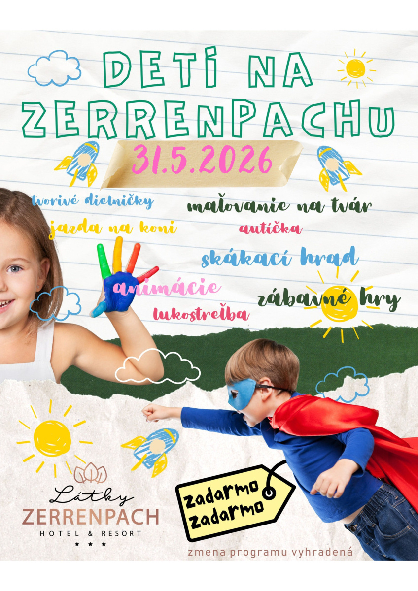 Deň detí v hoteli Zerrenpach